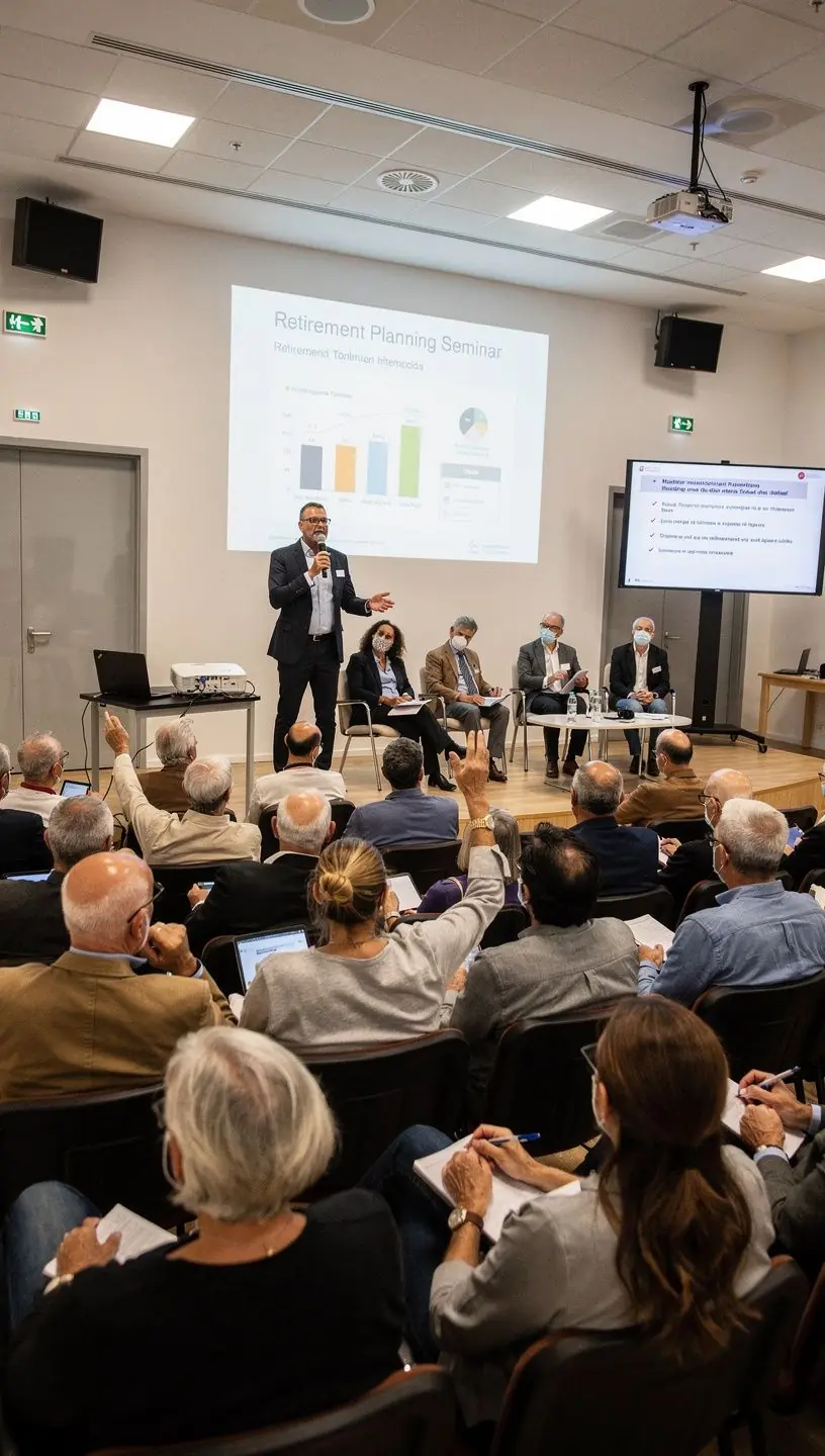 Visualização guiada para clareza em transições de vida